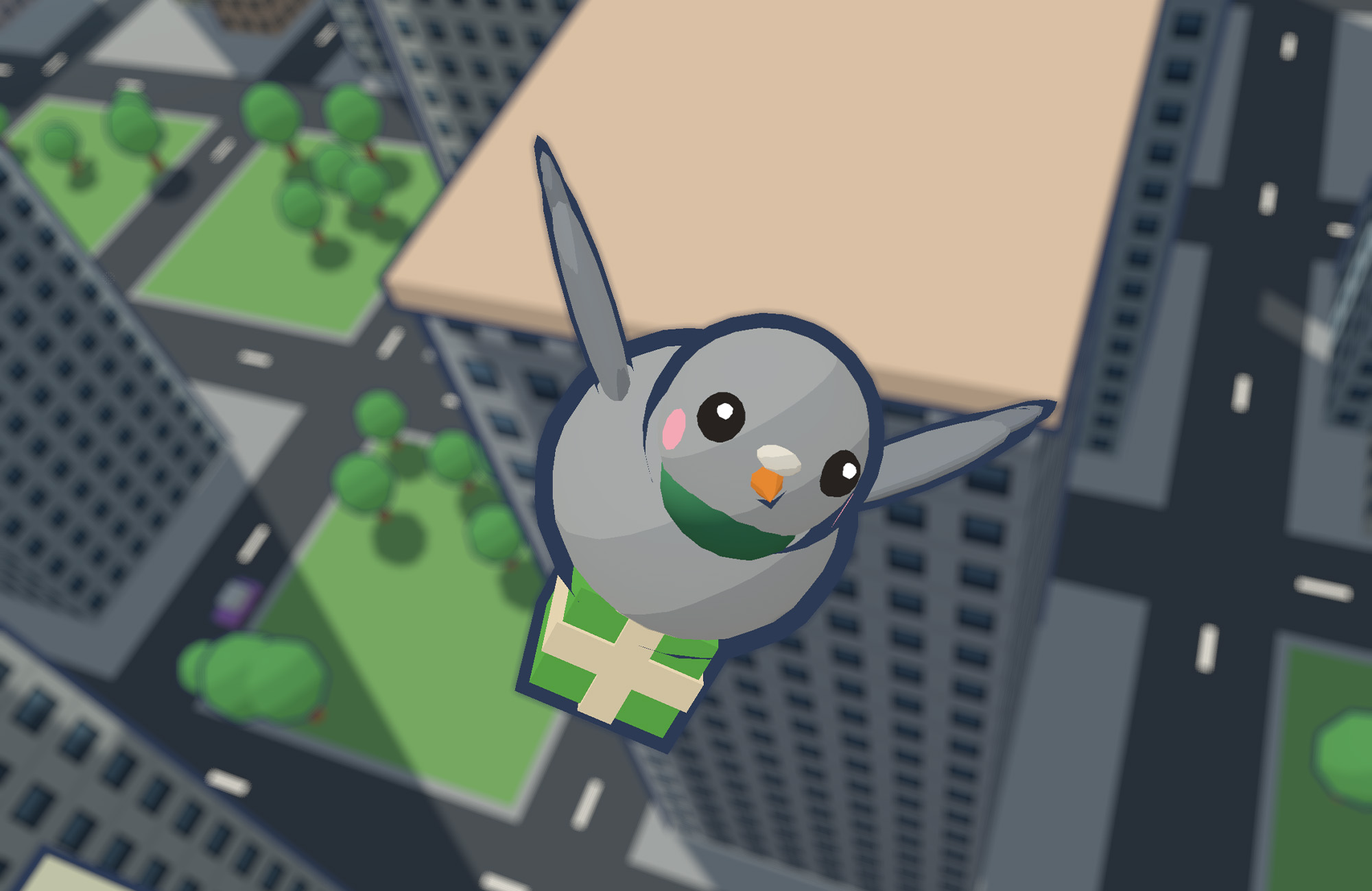 HATOLANDの鳩と空の世界